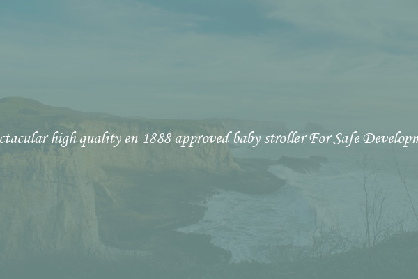Spectacular high quality en 1888 approved baby stroller For Safe Development