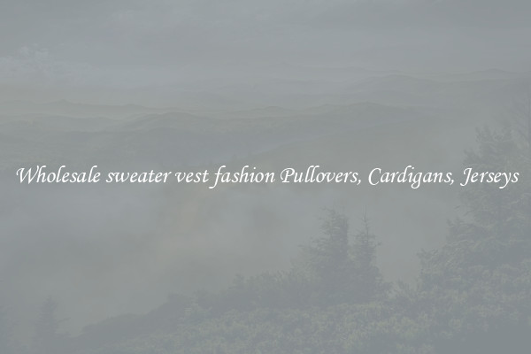 Wholesale sweater vest fashion Pullovers, Cardigans, Jerseys